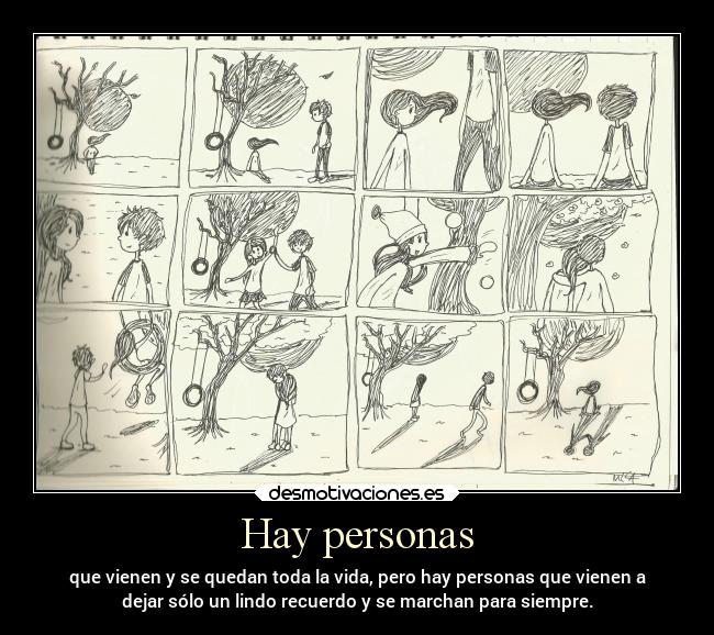Hay personas -