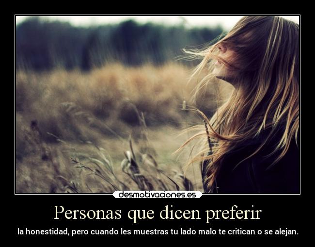 Personas que dicen preferir -