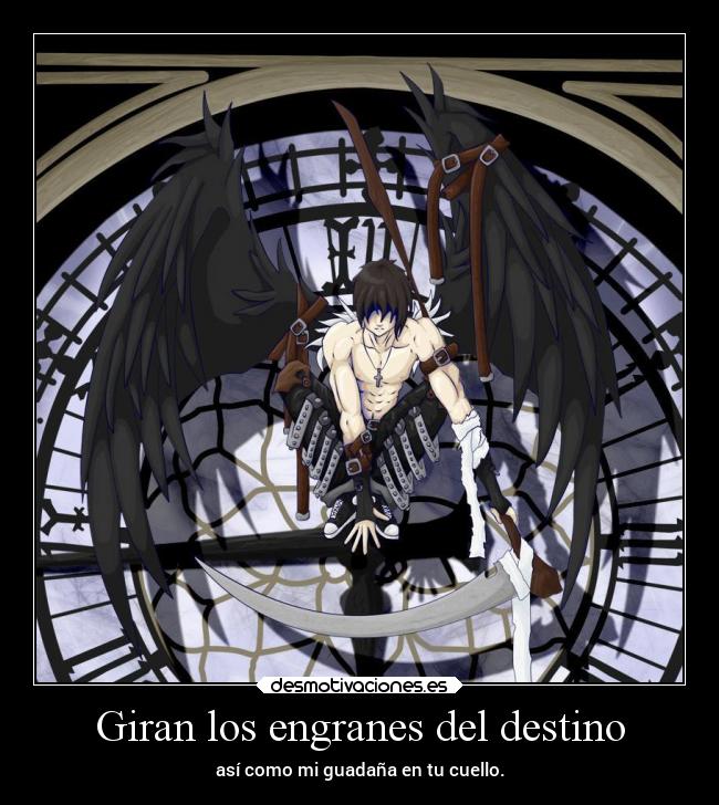 Giran los engranes del destino -