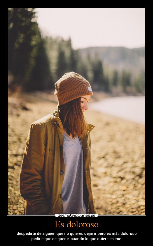 Es doloroso -
