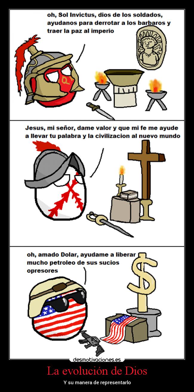 La evolución de Dios - Y su manera de representarlo