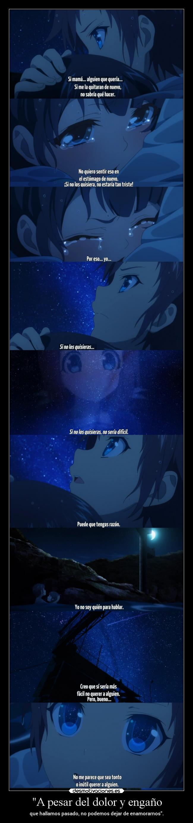 A pesar del dolor y engaño - 
