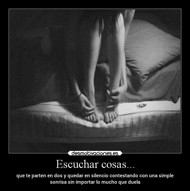 carteles dolor ayuda sonrisa amor amistad felicidad escuchar desmotivaciones