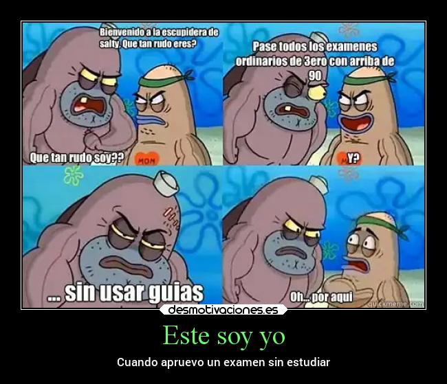 carteles examenes desmotivaciones