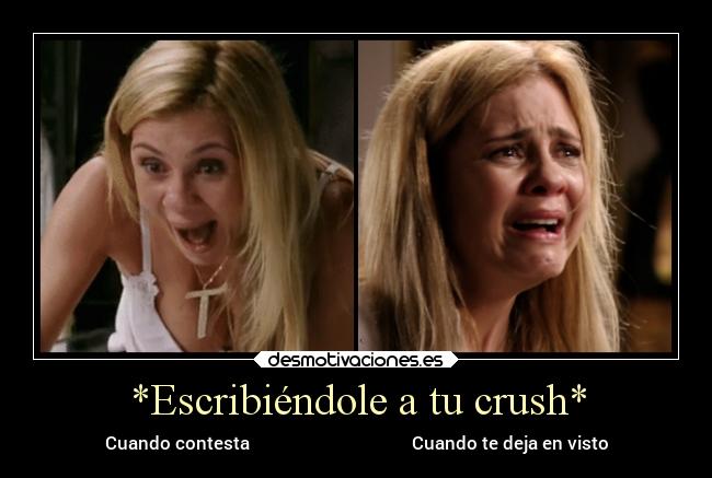 *Escribiéndole a tu crush* - 