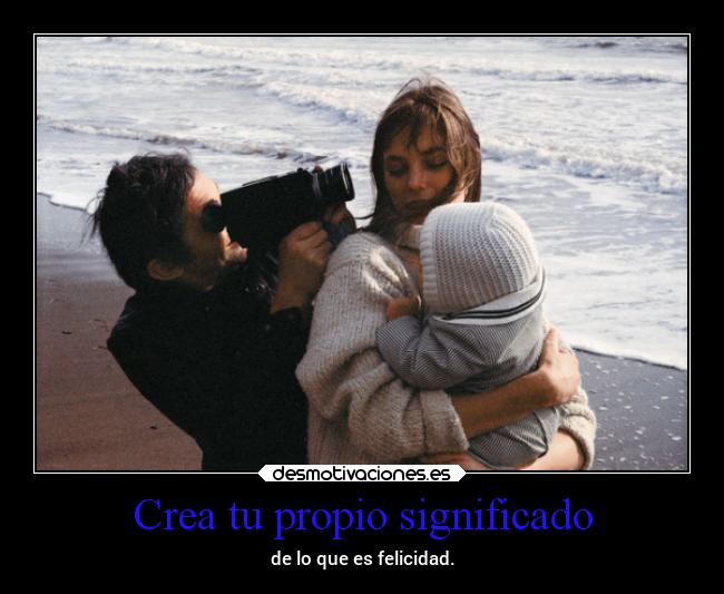 Crea tu propio significado -