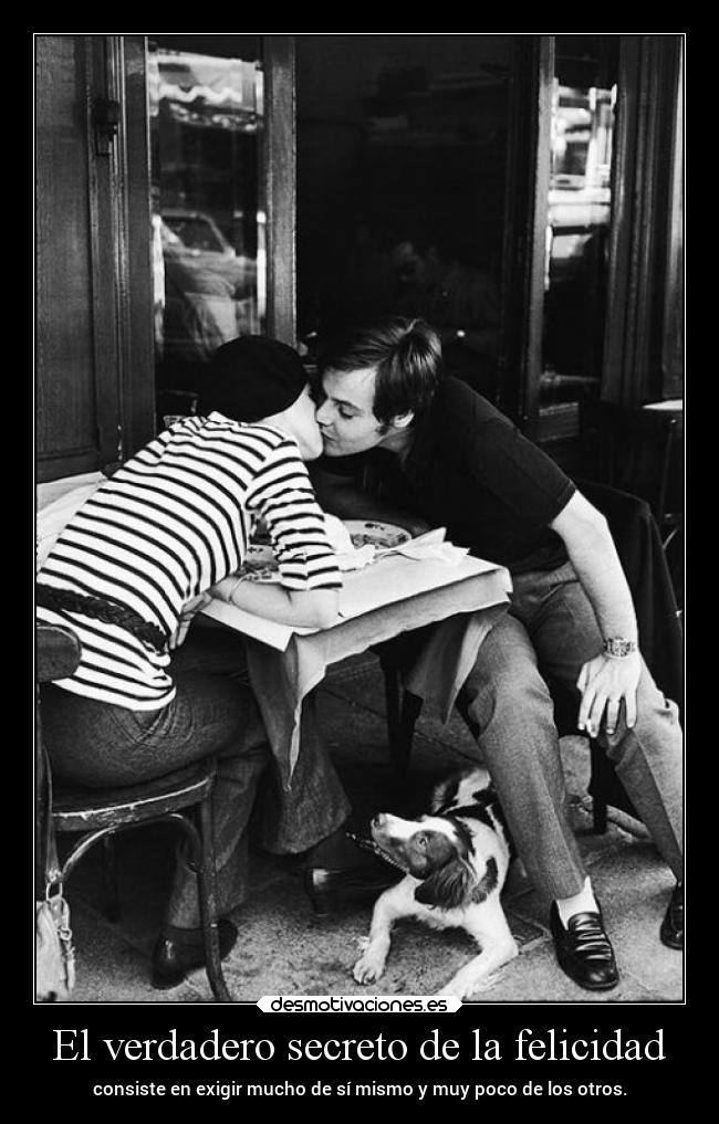 El verdadero secreto de la felicidad -