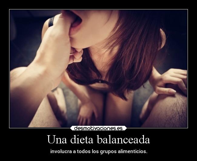 Una dieta balanceada - 