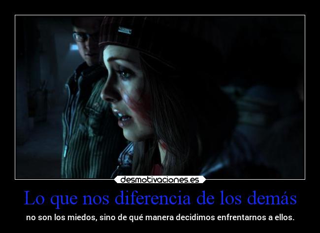 Lo que nos diferencia de los demás -