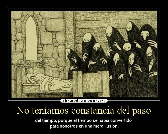 No teníamos constancia del paso -