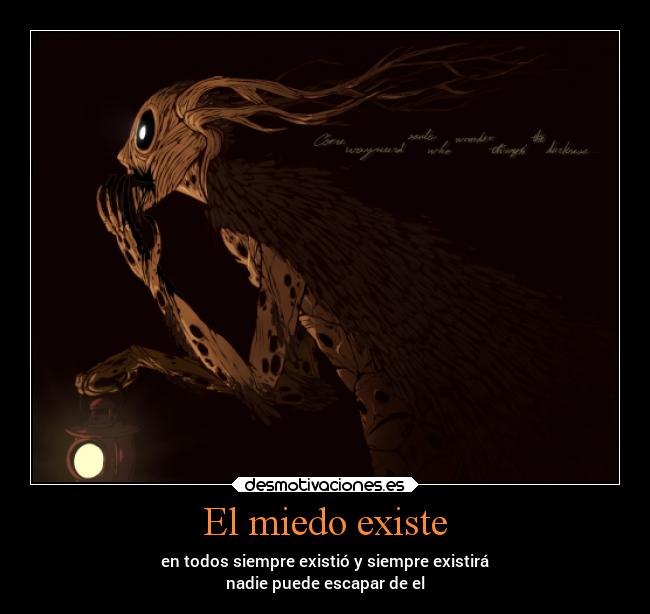 El miedo existe - 