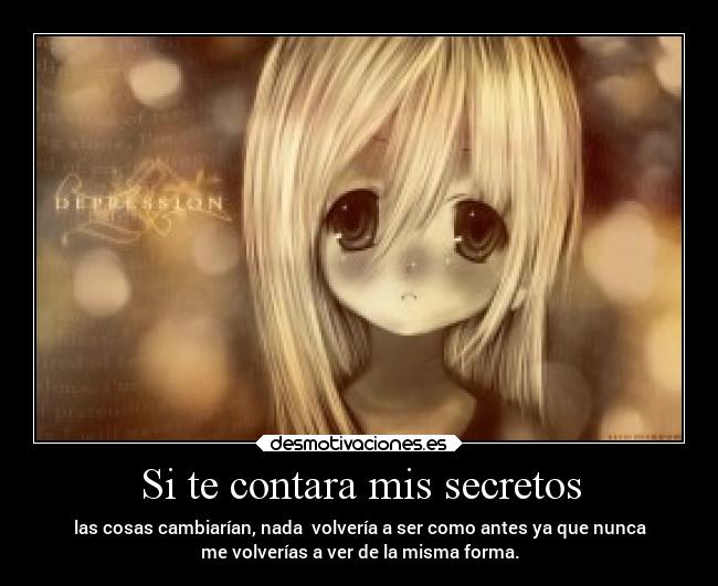 Si te contara mis secretos - 