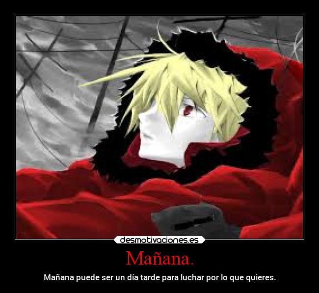 Mañana. - 