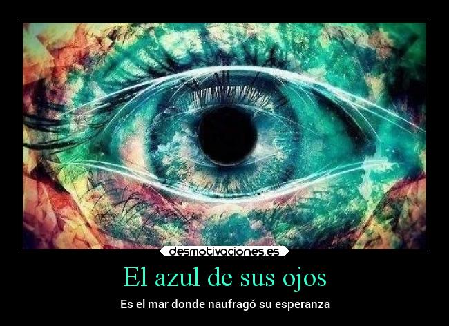 El azul de sus ojos -