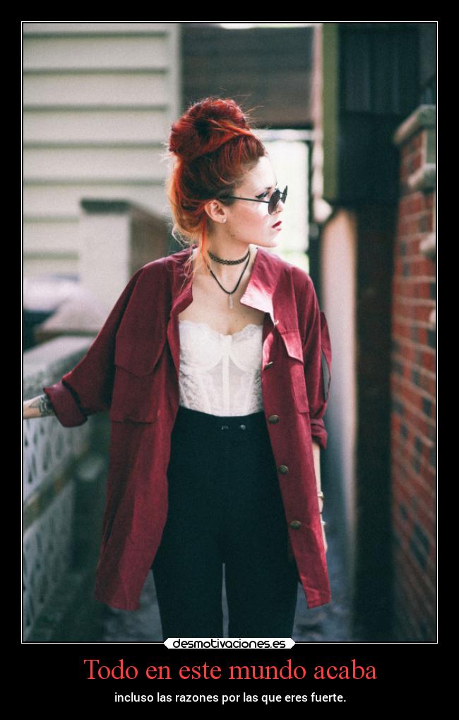 Todo en este mundo acaba - 