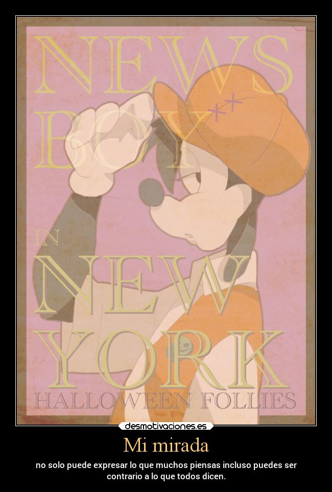 carteles mundo max goof disney mirada real desmotivaciones