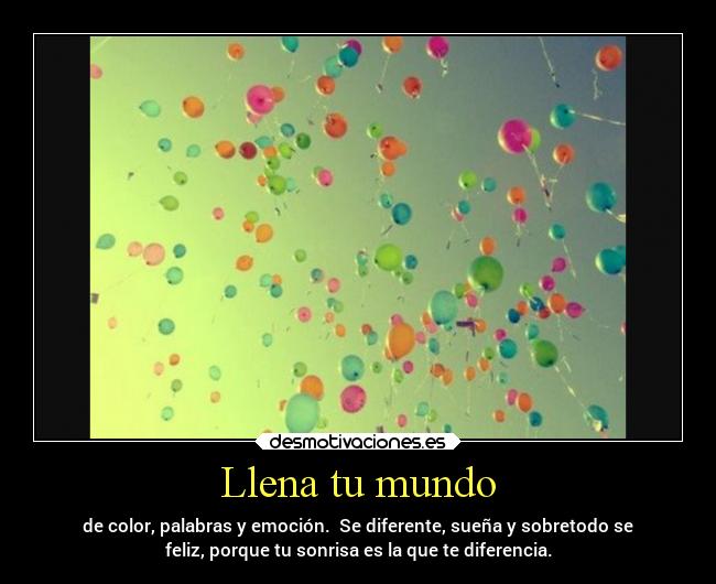 carteles mundo mundo palabras color diferente desmotivaciones