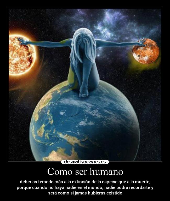 Como ser humano - 