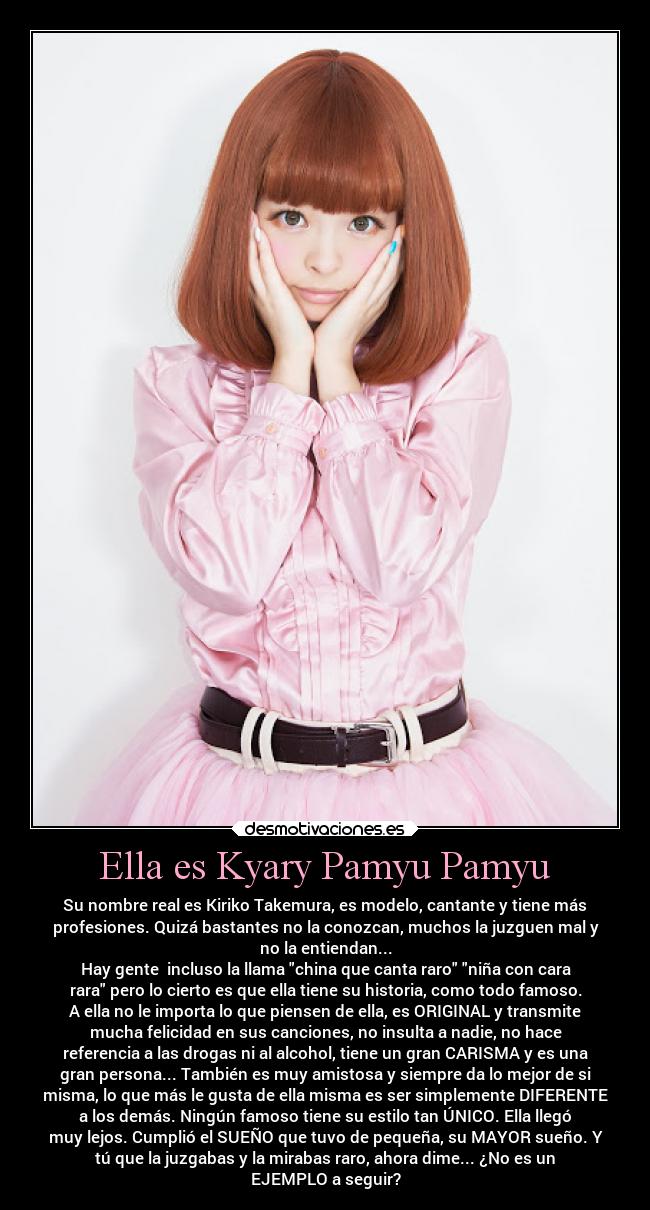 Ella es Kyary Pamyu Pamyu -