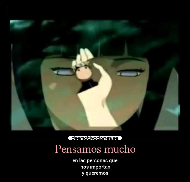 Pensamos mucho - en las personas que
nos importan
y queremos