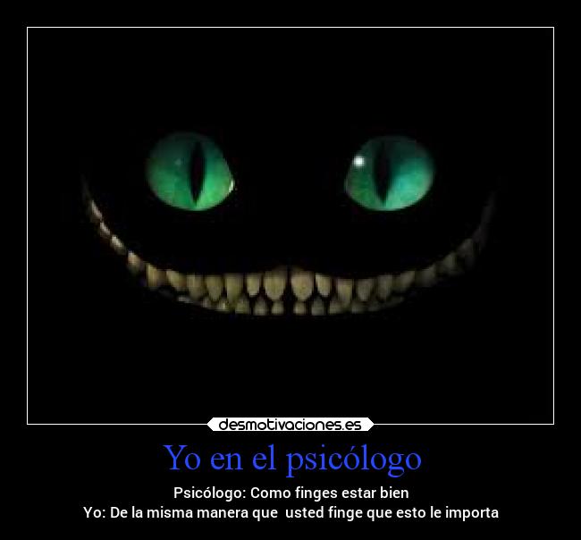 Yo en el psicólogo -