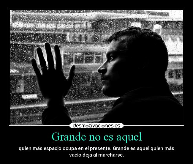 Grande no es aquel - 