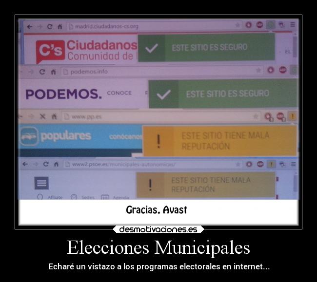 Elecciones Municipales -