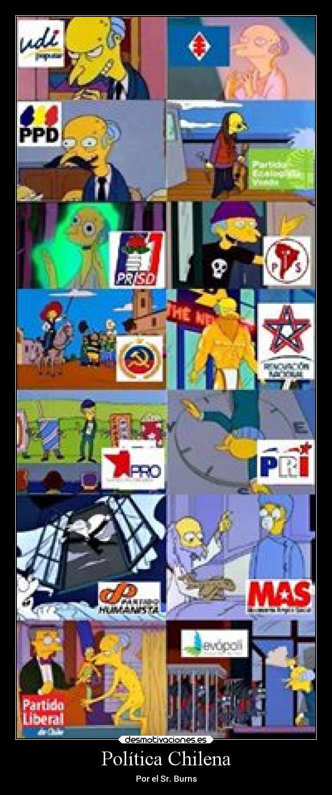 Política Chilena - Por el Sr. Burns