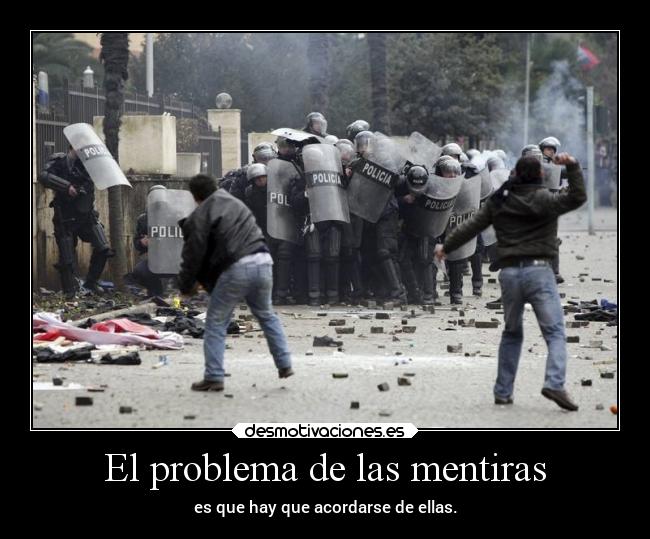 El problema de las mentiras - 