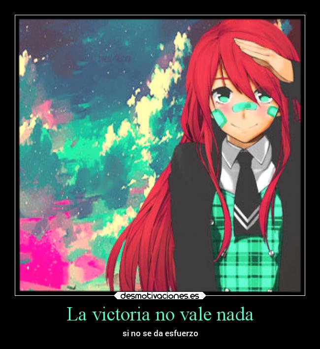 La victoria no vale nada -