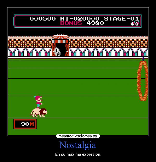 Nostalgia - En su maxima expresión.