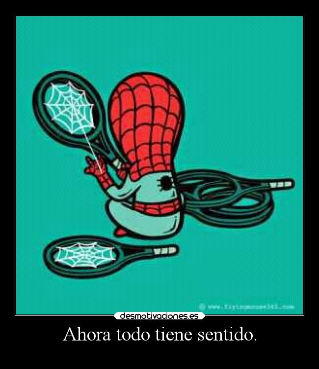 Ahora todo tiene sentido. -