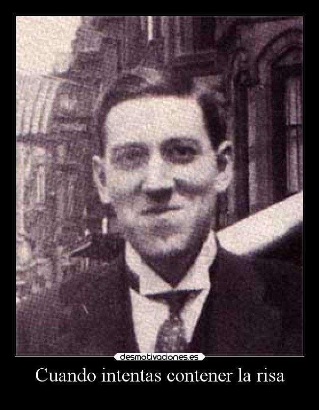Cuando intentas contener la risa -