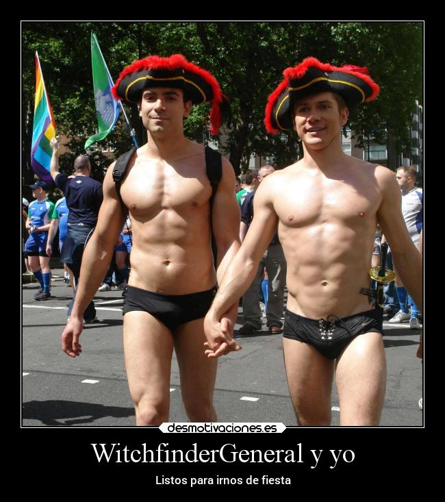 WitchfinderGeneral y yo - Listos para irnos de fiesta