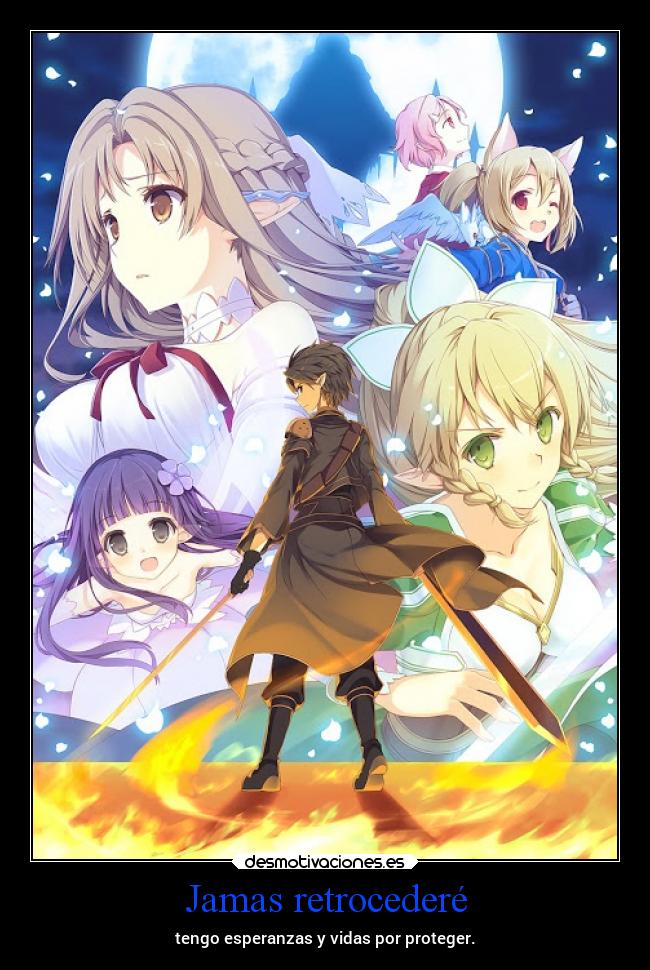 Jamas retrocederé -