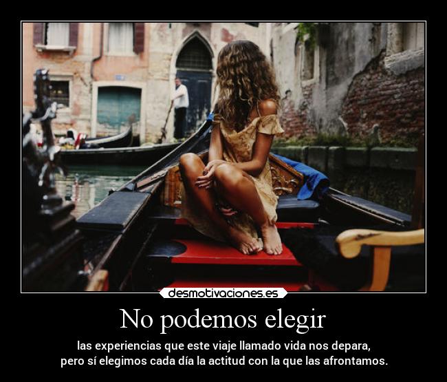 No podemos elegir - 