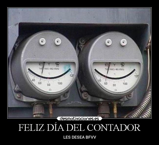 FELIZ DÍA DEL CONTADOR - LES DESEA BFVV