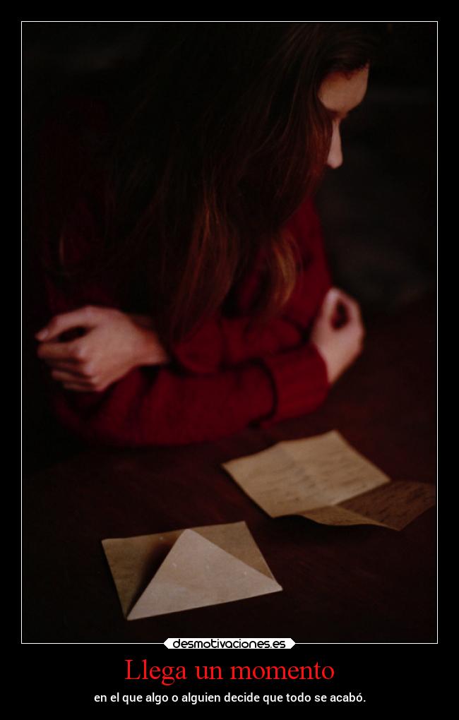 Llega un momento -