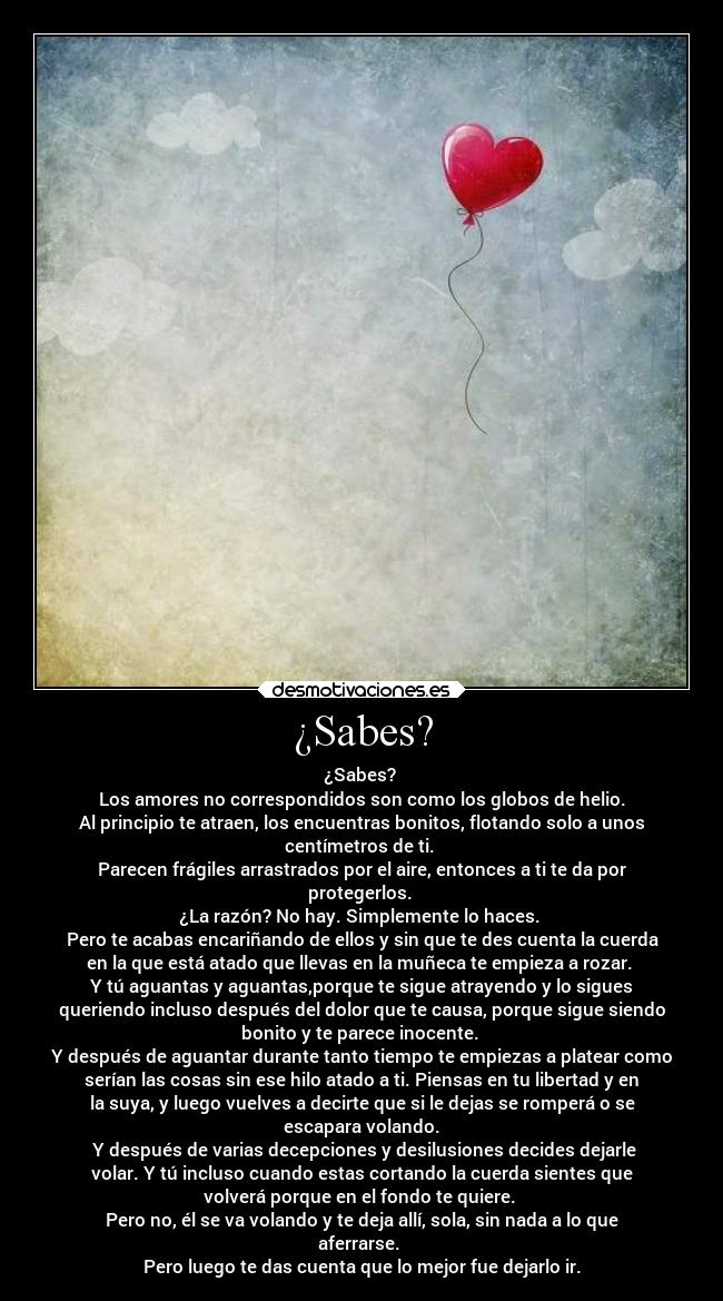 ¿Sabes? - 