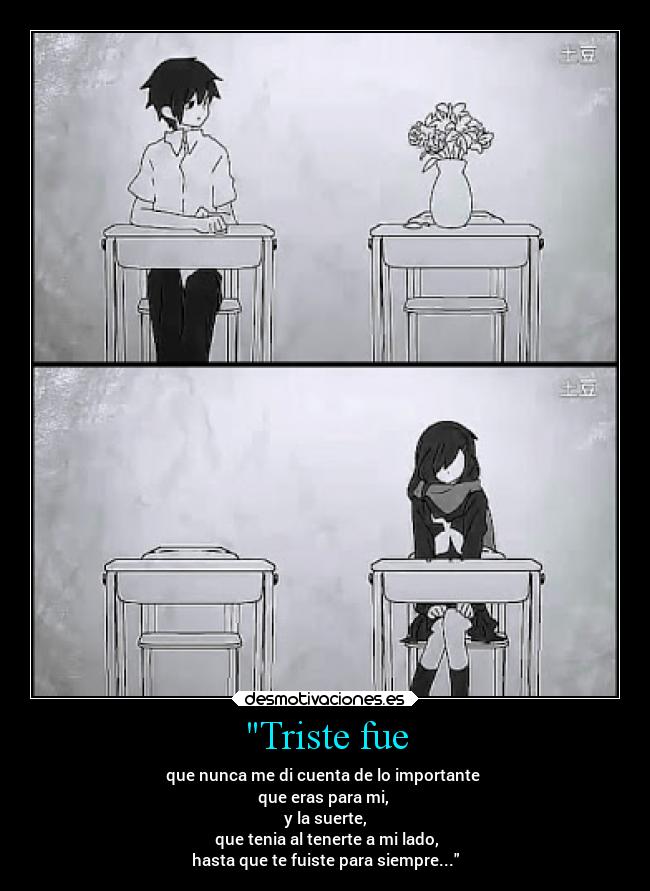 carteles tristeza amor desmotivaciones