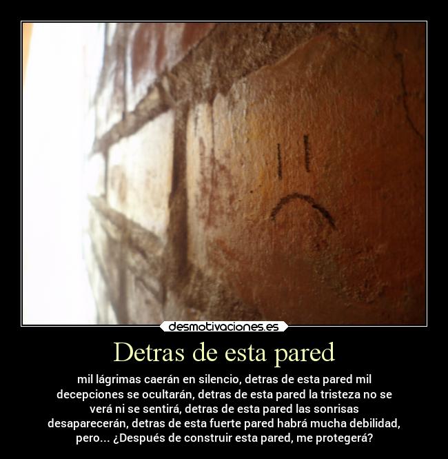 carteles tristeza debilidad desmotivaciones