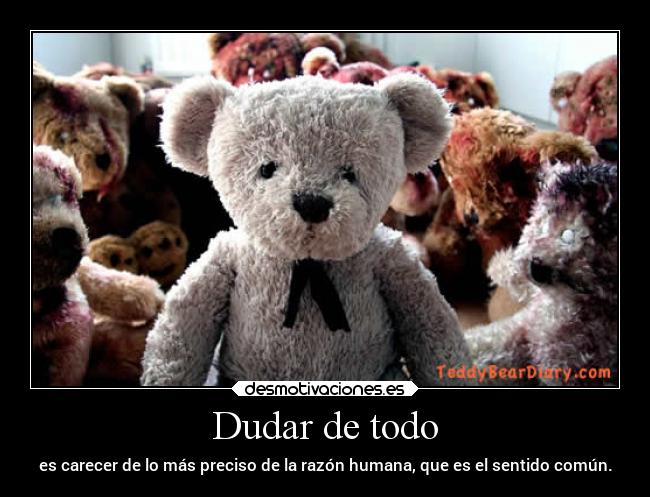 Dudar de todo - 
