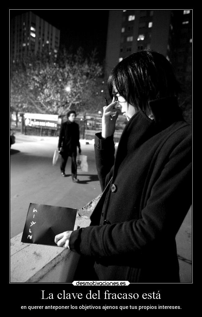 La clave del fracaso está - 