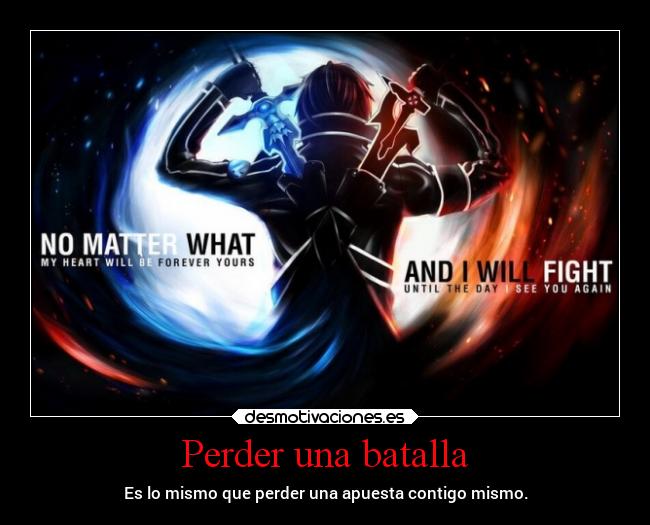 carteles vida anime batalla perder desmotivaciones