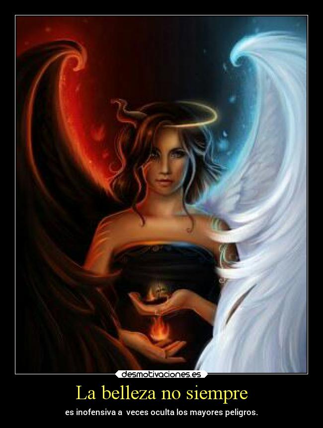 La belleza no siempre -