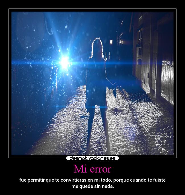 Mi error - 
