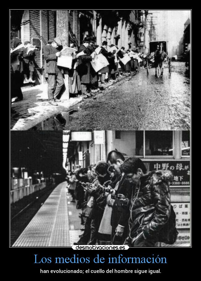 Los medios de información -