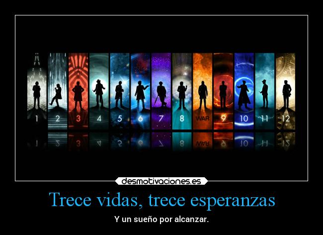 Trece vidas, trece esperanzas -