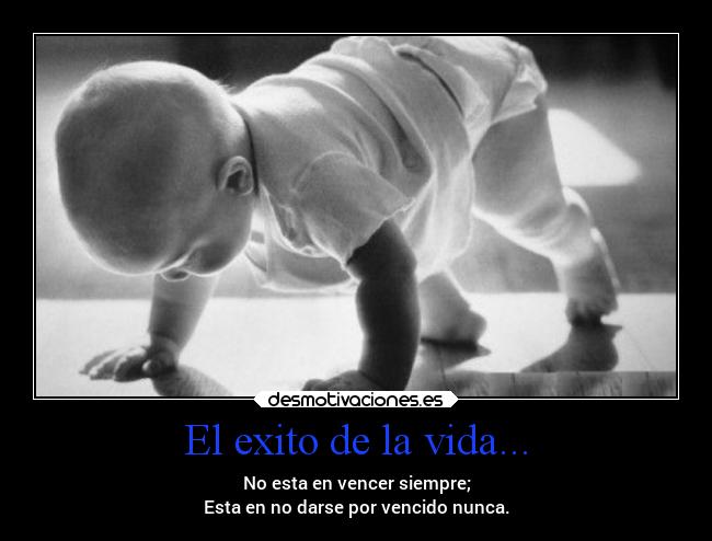 El exito de la vida... -