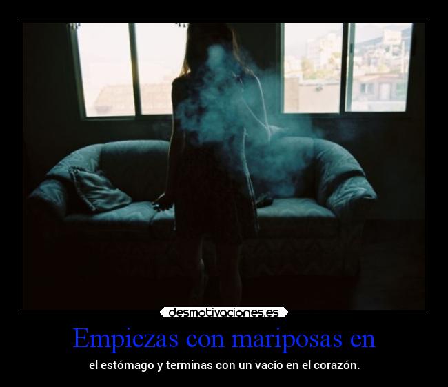 Empiezas con mariposas en - 